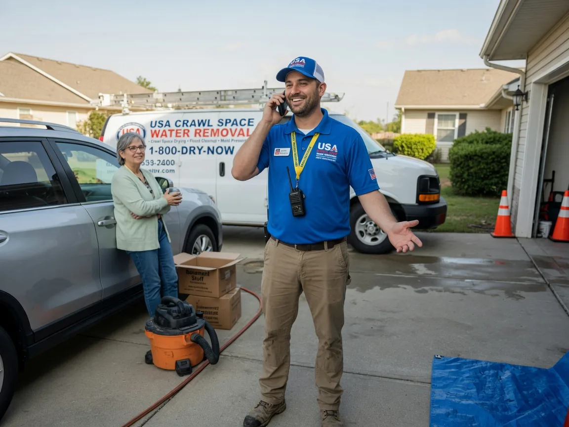 Crawl Space Water Removal Lovejoy, IL FAQs